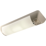 Båtsystem Soft Led Lysrør 248mm Mattsilver M/bryter 12v