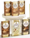 6 X Ferrero Rocher Original ,White Chocolate & Hazelnut, Hazelnut Dark 55%