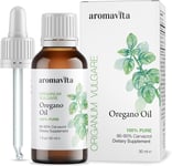 Aromavita 100% Pure Greek Oregano Oil-Unprocessed, 100% pure undiluted - 86-90%