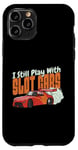 Coque pour iPhone 11 Pro I Still Play With Slot Cars Slot Car RC Car Minicar Slot