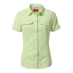 Craghoppers Womens/Ladies NosiLife Adventure II Short Sleeved Shirt - 20 UK