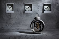 Time Goes By Poster, Storlek 21x30 cm 21x30 cm