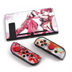 Plaque de protection Xenoblade pyra pour Nintendo Switch - Coques de Console Dock Direct Joy-con