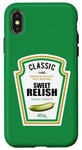 iPhone X/XS Sweet Relish DIY Halloween Costume Condiment Green Pickle Case