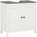 Freestanding Bathroom Under Sink Cabinet with Doors Adjustable Shelf