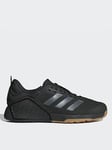 adidas Womens Training Dropset 3 Trainer - Black/Grey, Black/Grey, Size 7, Women