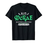 Kin McRae Mischief and Mayhem Since The Middle Ages T-Shirt