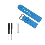 Garmin Fenix 3 silikon klockarmband m. verktyg - Blå