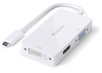 PureLink Adaptateur USB-C vers multiport - iSeries 0, 10 m, Blanc