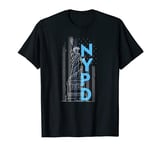 NYPD Thin Blue Line Flag Police Support Tee T-Shirt