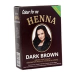 Colour For Me Henna Mehndi Powder Hair Dye Permanent Hair Care Color Dark Brown