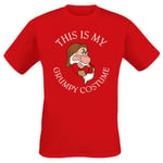 Snow White and the Seven Dwarfs Grumpy Costume T-Shirt red