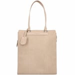 Burkely Casual Carly Sac à bandoulière en cuir 33 cm pour ordinateur portable bog beige (1000231-29-21)