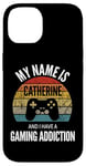 Coque pour iPhone 14 Mon nom est Catherine et j'ai un ajout de jeu