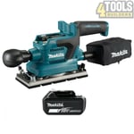 Makita DBO381 18V LXT Brushless 3-Stage Finishing Sander With 1 x 6Ah Battery