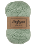 Akrylgarn 50 g - ljusgrön