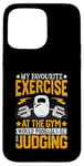 Coque pour iPhone 15 Pro Max Entraînement graphique amusant de motivation