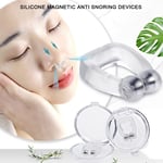 10pcs Anti Snoring Devices Silicone Soft Portable Magnetic Sleeping FST