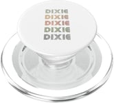 Love Heart Dixie Tee Grunge/Vintage Style Black Dixie PopSockets PopGrip for MagSafe