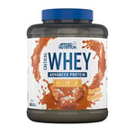 Applied Nutrition Critical Whey Protein Powder 2kg - High Protein Powder, Protein Milkshake, Muscle Building Supplement with BCAAs & Glutamine (2kg - 67 Servings) (Salted Caramel)