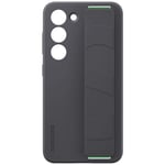 Samsung Silicone Grip Case S23-Serie Coque arrière Samsung Galaxy S23 noir