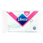 Libresse Pure Sensitive Intimate Wipes - 12 stk. Intimpleie Intimservietter Personlig pleie