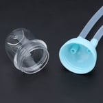 New 2pcs Infant Nasal Aspirator Soft Silicone Baby Snot Cleaning Nasal Sucker No