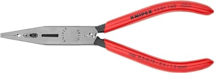 Knipex Pince multifonctions noire atramentisée, gainées en plastique 160 mm 13 01 160