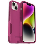 OtterBox Coque pour iPhone 14 Plus Commuter Series – Into The Fucshia (Rose), Fine et résistante, adaptée aux Poches, avec Protection des Ports (Rose)