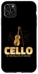 iPhone 11 Pro Max Cello Instrument Funny Playing Musical Lesson Case