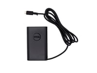 Dell E5 Type-C Ac Adapter - Kit - Strømadapter - 65 Watt - Storbritannia - For Latitude 5285 2-In-1, 5289 2-In-1, 7212 Rugged Extreme Tablet