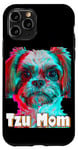 Coque pour iPhone 11 Pro Tzu Mom Apparel - Joli design d'amant de chien pour les femmes propriétaires de Tzu