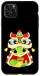 Coque pour iPhone 11 Pro Max Happy Lunar Chinese New Year 2025 Cute Baby Snake Dragon