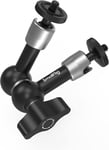 New Version SMALLRIG 5.5'' Magic Arm, Ball Head Articulating Arm with Wing Nut,