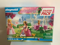 Playmobil Princesse Jardin Fleuri Starter Pack 70819 77 Pièces Neuf