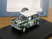 OXFORD BTCC BSCC MINI COOPER S MK2 1968 RHODES TOURING CAR MODEL 76MCS002 1:76