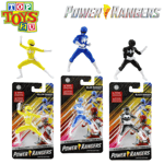 Power Rangers  2.5" 6.5cm Limited Edition Set of 3 Mini Figures Bargain Bundles