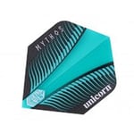 Unicorn Fléchettes Mythos Gryphon Sarcelle Ultrafly trajets, Mixte, 68923, Teal/Black, Big Wing Flight