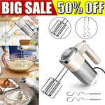 Electric Handheld Whisk 5-Speed Hand Mixer Kitchen Egg Beater Cream Cake Blender