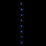 Guirlande lumineuse 400 LED Bleu 40 m 8 effets lumineux Mothinessto qq5636