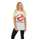 Ghostbusters Ladies - Logo - T-shirt - White