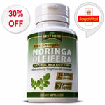 60 X PILLS ORGANIC MORINGA OLEIFERA 10:1 EXTRACT MULTI VITAMIN IMMUNE SYSTEM UK