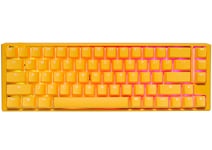 Ducky One 3 Yellow SF tastatur Spilling USB US Engelsk Gult