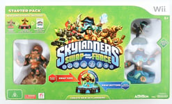 Skylanders Swap Force - Starter Pack (Nintendo Wii U) - 3x Figures, Game & More