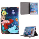 Favorite Kids Girls & Boys Tablet Case For Huawei MediaPad M3 Lite, M5, T3 T8 ~ 8 inch ~ Cover (Huawei MediaPad T3 8", Ariel Mermaid Under The Sea)