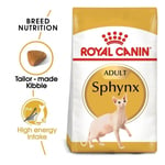 Royal Canin Breed Sphynx Adult t&oslash;rrf&ocirc;r til katt (2 kg)