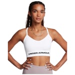 Under Armour Sports Bra Ladies Seamless Support Low Vest Crop Top Removable Pads