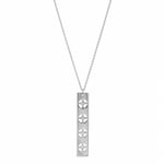 Hilke Collection Halsband Anima Gemella 3 Silver