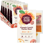 The Spice Tailor - Lentil Daal Cooking Sauce Meal Kit, Classic Tarka Lentil Daal, Pack of 5, Vegetarian