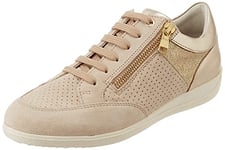 Geox D Myria Basket, Lt Taupe doré, 41 EU